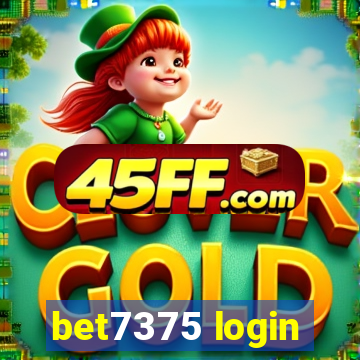 bet7375 login